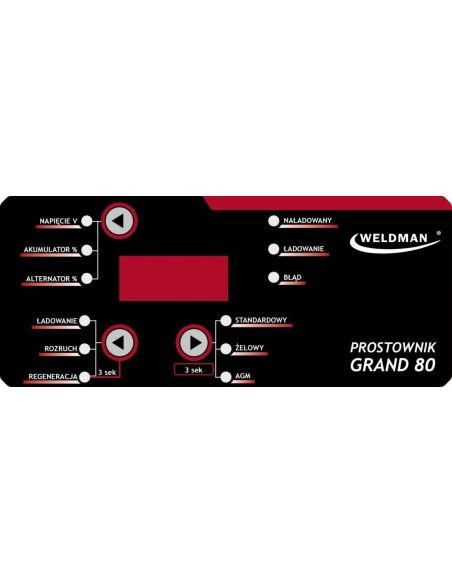 Prostownik z rozruchem Weldman GRAND 80 - 104 513 - Weldman - 3