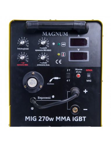Spawarka Magnum MIG 270 W MMA IGBT - zestaw - U MI 270 WIGB-G - Magnum - 6