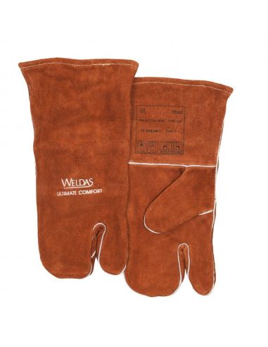 Rękawice spawalnicze WELDAS z bawełnianą podszewką 10-2392 MIT - 10-2392 MIT - Weldas - 1