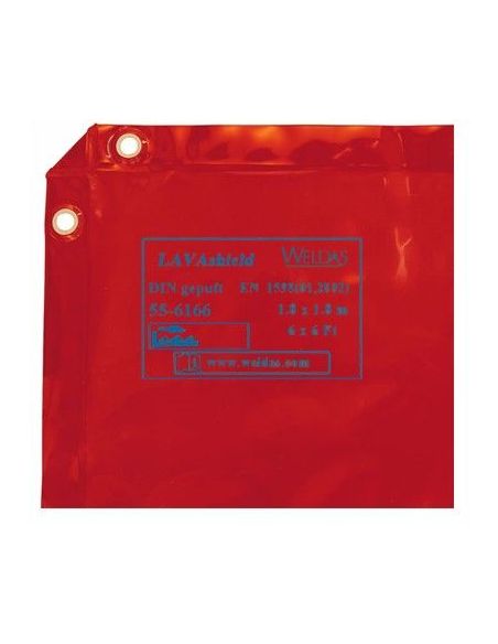 Ekran spawalniczy 1,8m x 1,8m WELDAS 55-6166 - 55-6166 - Weldas - 1