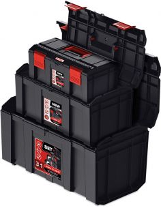 Zestaw skrzynek narzędziowych Qbrick Regular R-BOX Set 19+16+13 - Z253938PG001 - Qbrick System - 1