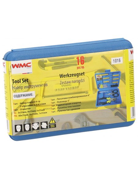 Zestaw narzędzi 16 el. WMC Tools - 1016 - WMC Tools - 4