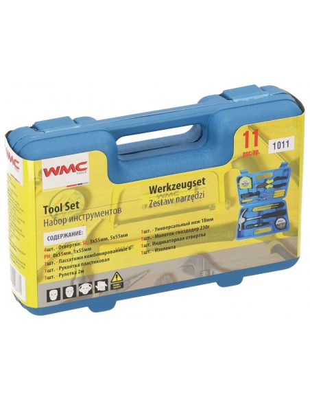 Zestaw narzędzi 11 el. WMC Tools - 1011 - WMC Tools - 4