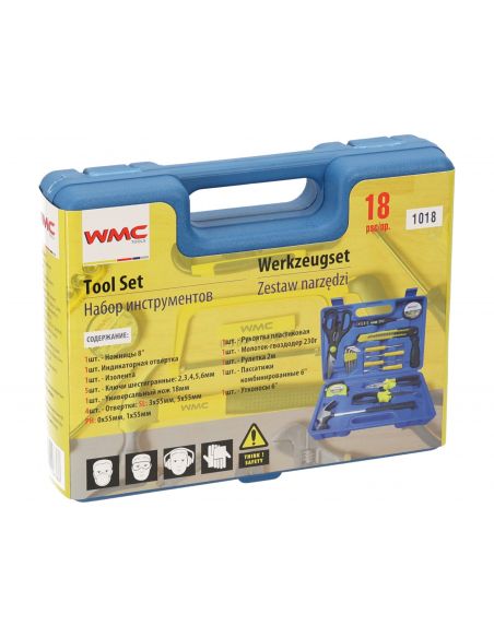 Zestaw narzędzi 18 el. WMC Tools - 1018 - WMC Tools - 5