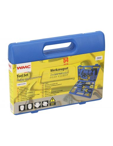 Zestaw narzędzi 54 el. WMC Tools - 2054 - WMC Tools - 4