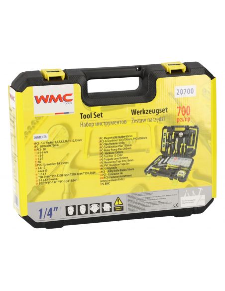 Zestaw narzędzi 700 el. WMC Tools - 20700 - WMC Tools - 9