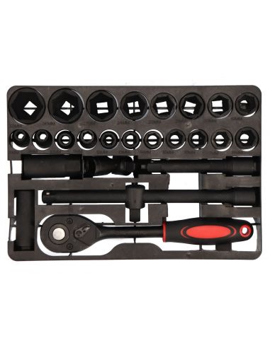 Zestaw narzędzi 65 el. ze stołkiem warsztatowym WMC Tools - 4065C - WMC Tools - 4