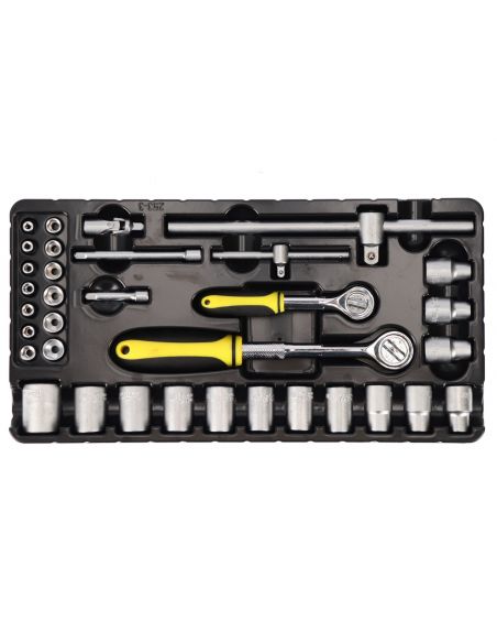 Wózek narzędziowy z zestawem narzędzi 253 el. WMC Tools - WMC253 - WMC Tools - 14