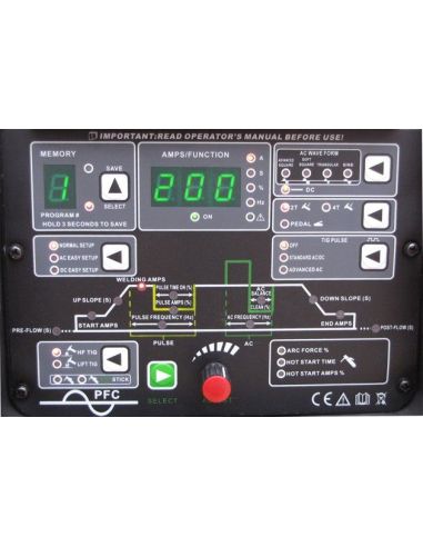 Spawarka Welder Fantasy JET TIG II 200 AC/DC IGBT PFC - zestaw - JET TIG II 200-G - Welder Fantasy - 6