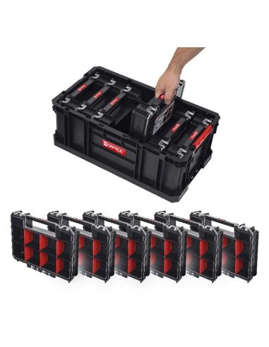 Skrzynka narzędziowa Qbrick System TWO Box 200 + 6x Organizer Multi - Z251613PG003 - Qbrick System - 2