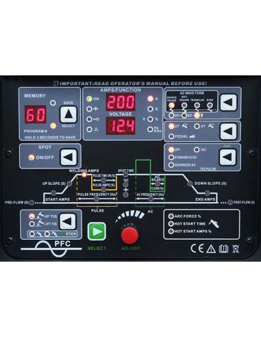 Spawarka Welder Fantasy JET TIG II 200-S AC/DC SPOT IGBT - zestaw - JET TIG II 200-S-G - Welder Fantasy - 6