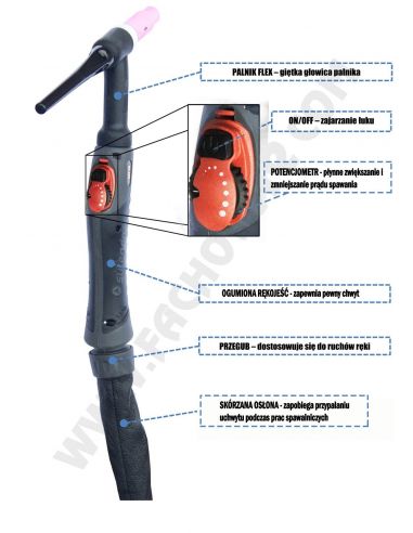 Spawarka Welder Fantasy Ultra JET TIG 200 AC/DC - zestaw - 0511-G - Welder Fantasy - 11