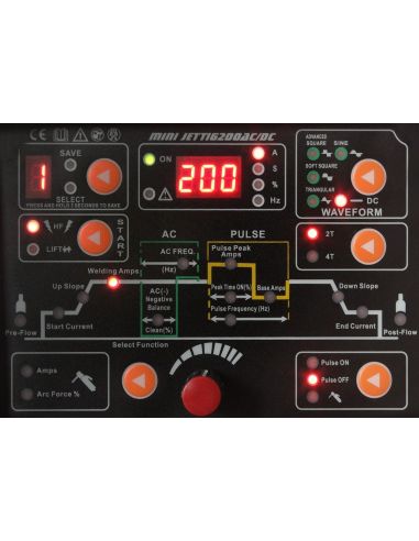 Spawarka Welder Fantasy MINI JET TIG 200 AC/DC IGBT - zestaw - 0510-G - Welder Fantasy - 7