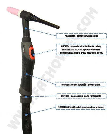 Spawarka Welder Fantasy JET TIG II 250 AC/DC IGBT PFC - zestaw wodny - JET TIG II 250 ZEST-G - Welder Fantasy - 18
