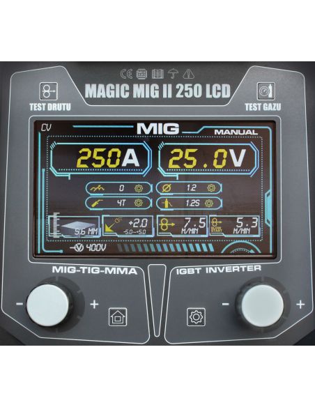 Spawarka Welder Fantasy Magic MIG II 250 LCD - zestaw - MM250-G - Welder Fantasy - 8