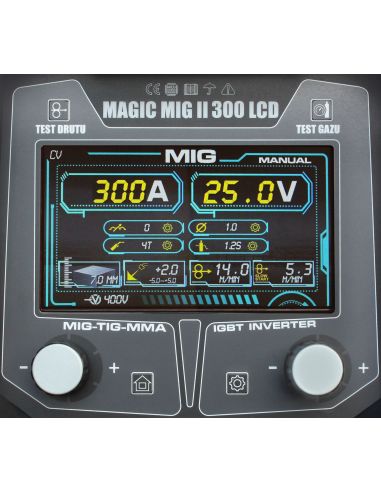 Spawarka Welder Fantasy Magic MIG II 300 LCD - zestaw - MM300-G - Welder Fantasy - 8