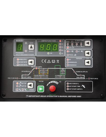 Spawarka Welder Fantasy JET TIG II 400 Tower AC/DC IGBT PFC - zestaw wodny - JET2TIG400TWT4-G - Welder Fantasy - 6