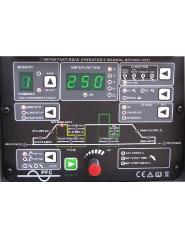 Spawarka Welder Fantasy JET TIG II 250 AC/DC IGBT PFC - zestaw - JET TIG II 250-G - Welder Fantasy - 7