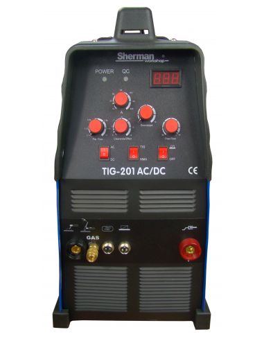 Spawarka Sherman TIG 201 AC/DC - zestaw - SINW-TIG201ACDC-G - Sherman - 6