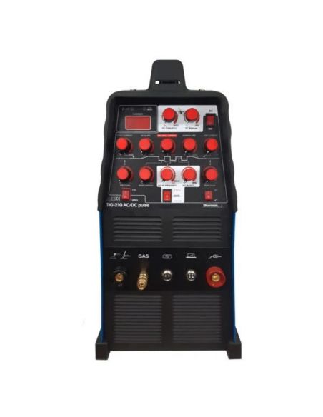 Spawarka Sherman TIG 210 AC/DC Pulse - zestaw - SINW-TIG210ACDCP-G - Sherman - 6