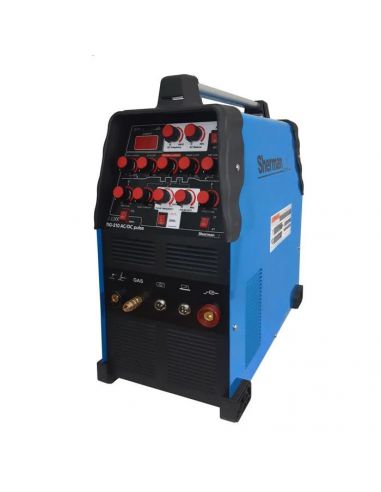 Spawarka Sherman TIG 210 AC/DC Pulse - zestaw - SINW-TIG210ACDCP-G - Sherman - 12