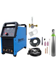 Spawarka Sherman DIGITIG 200GD Pulse AC/DC - zestaw - SDIGITIGPACDC200GD-G - Sherman - 3
