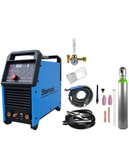 Spawarka Sherman DIGITIG 200GD Pulse AC/DC - zestaw - SDIGITIGPACDC200GD-G - Sherman - 3