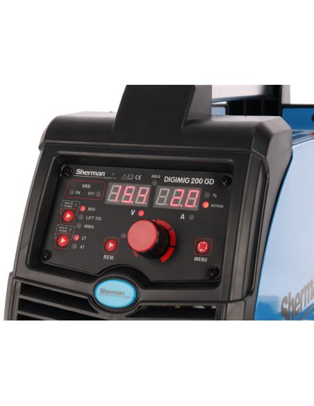 Spawarka Sherman DIGIMIG 200GD Synergia - zestaw - SDIGITECMIG200GD-G - Sherman - 11