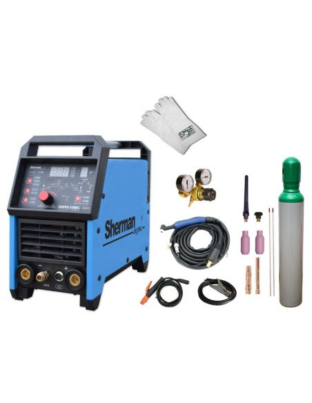 Spawarka Sherman DIGITIG 200DC - zestaw - SDIGITECDIGITIG200DC-G - Sherman - 3