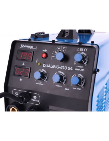 Spawarka Sherman DUALMIG 210 S4 - zestaw - 7811699-G - Sherman - 12