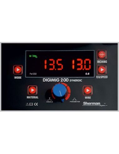 Spawarka Sherman DIGIMIG 200 Synergic - zestaw - 7812298-G - Sherman - 9