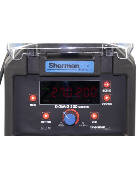 Spawarka Sherman DIGIMIG 200 Synergic - zestaw - 7812298-G - Sherman - 10