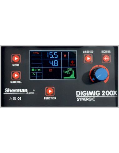 Spawarka Sherman DIGIMIG 200X Synergic - zestaw - 7812300-G - Sherman - 16