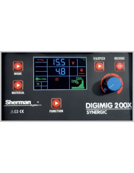 Spawarka Sherman DIGIMIG 200X Synergic - zestaw - 7812300-G - Sherman - 16