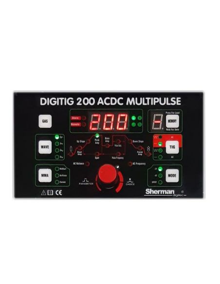 Spawarka Sherman DIGITIG 200 AC/DC Multipulse - zestaw - 7812422-G - Sherman - 6