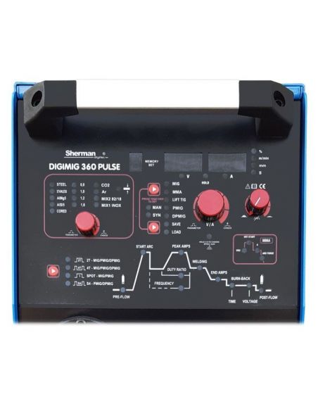 Spawarka Sherman DIGIMIG 360 Pulse - zestaw - 7812432-G - Sherman - 5