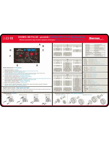 Spawarka Sherman DIGIMIG 360 Pulse - zestaw - 7812432-G - Sherman - 9