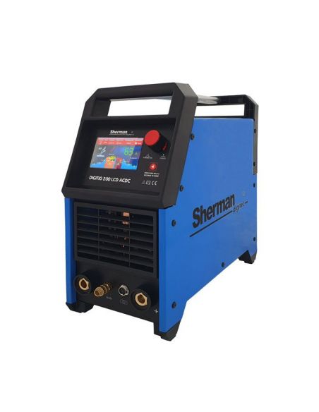 Spawarka Sherman DIGITIG 200 LCD AC/DC - zestaw - 7812633-G - Sherman - 1