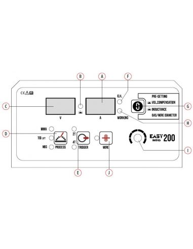 Spawarka Spartus EasyMIG 200 - zestaw - EASYMIG200-PAK-15-3-G - Spartus - 15