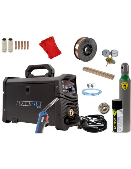 Spawarka Spartus EasyMIG 210S - zestaw - EASYMIG210S-PAK-15-3-G - Spartus - 5