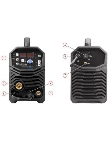 Spawarka Spartus EasyMIG 210S - zestaw - EASYMIG210S-PAK-15-3-G - Spartus - 14
