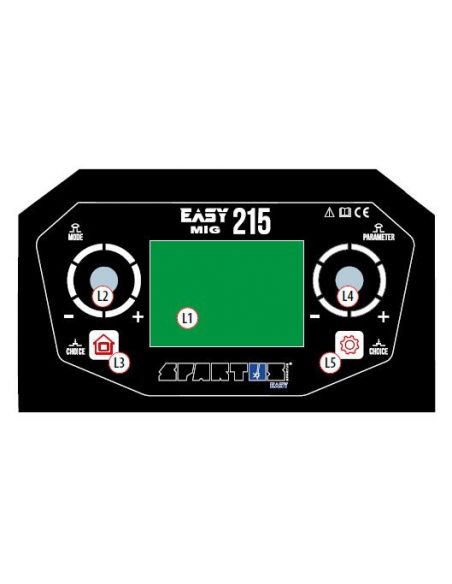 Spawarka Spartus EasyMIG 215 - zestaw - EASYMIG215-PAK-15-3-G - Spartus - 15