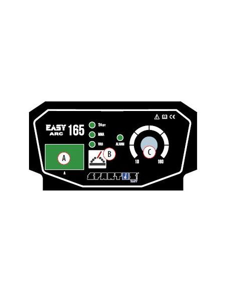 Spawarka Spartus EasyARC 165 - zestaw - EASYARC165-PAK-G - Spartus - 11