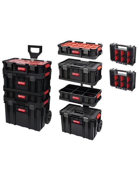 Zestaw mobilnych skrzynek narzędziowych Qbrick System TWO 6w1 - Z252597PL171 - Qbrick System - 1