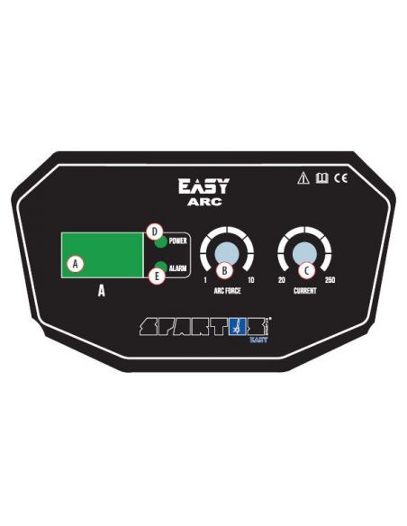 Spawarka Spartus EasyARC 315 - zestaw - EASYARC315-PAK-G - Spartus - 9