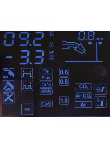 Spawarka Magnum MIG 209 Alu Synergia - zestaw - U MI 209AL SY-G - Magnum - 12