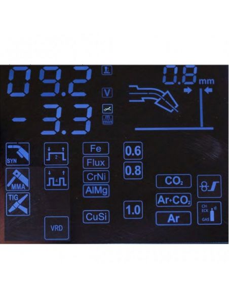 Spawarka Magnum MIG 209 Alu Synergia - zestaw - U MI 209AL SY-G - Magnum - 12