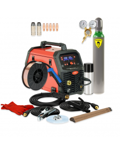 Spawarka Ideal Tecnomig 221 Synergic - zestaw - TMIG221SYN-G - Ideal - 3