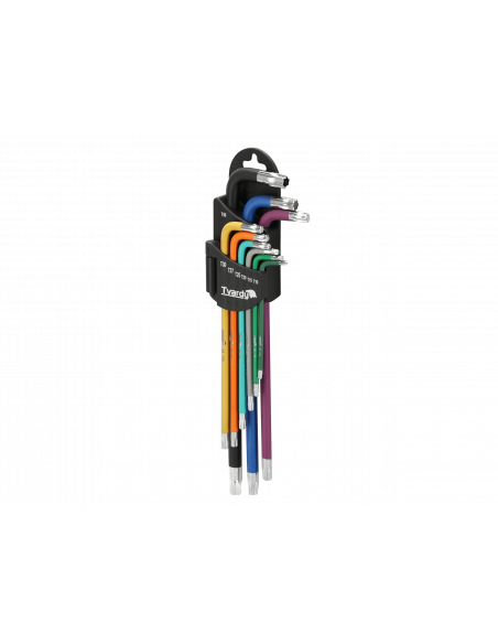 Zestaw długich kluczy Torx T10-T50 9 el. Tvardy - T00123 - Tvardy - 2