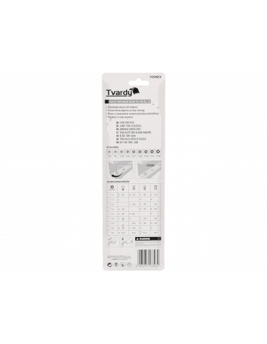 Zestaw długich kluczy Torx T10-T50 9 el. Tvardy - T00123 - Tvardy - 9